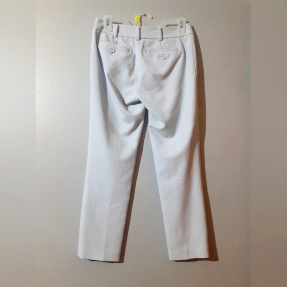 Club Monaco Light Blue Cropped Pants Pockets Women's Size 2 Preppy Beach - Picture 4 of 6
